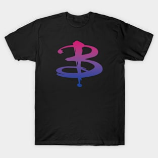 B Logo Bisexual Pride T-Shirt